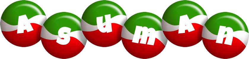 Asuman italy logo