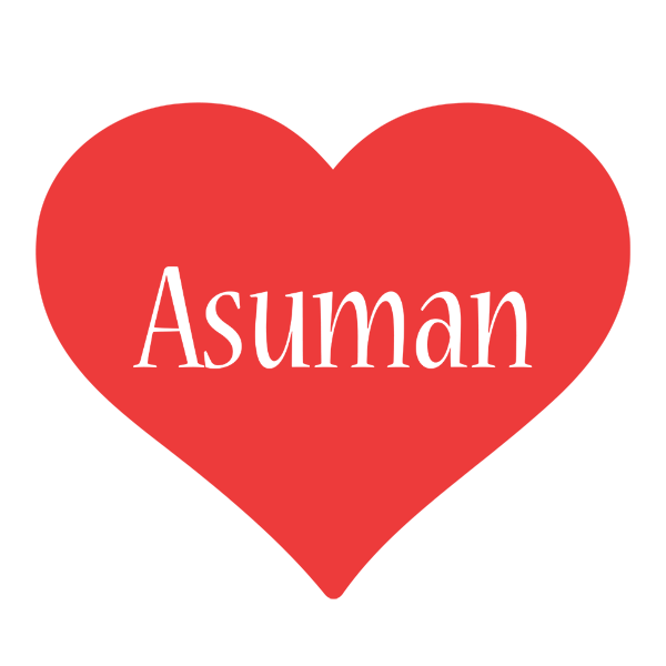 Asuman love logo