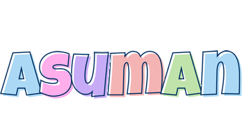 Asuman pastel logo