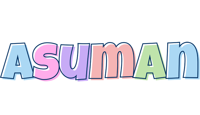 Asuman pastel logo