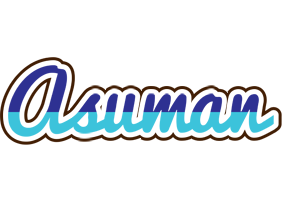 Asuman raining logo