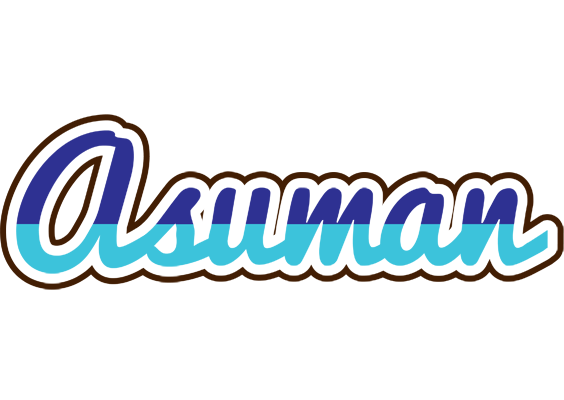 Asuman raining logo