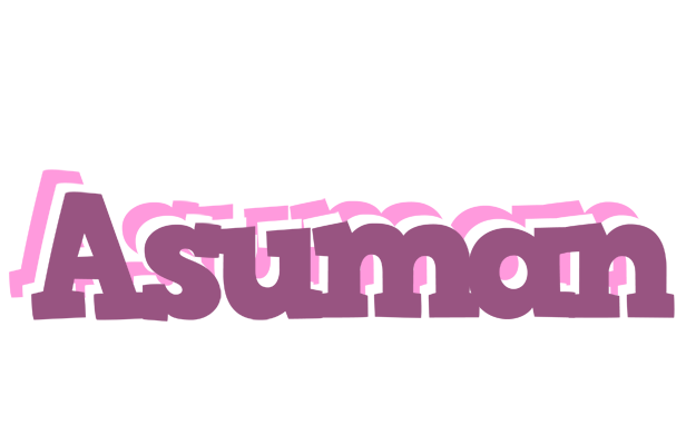 Asuman relaxing logo