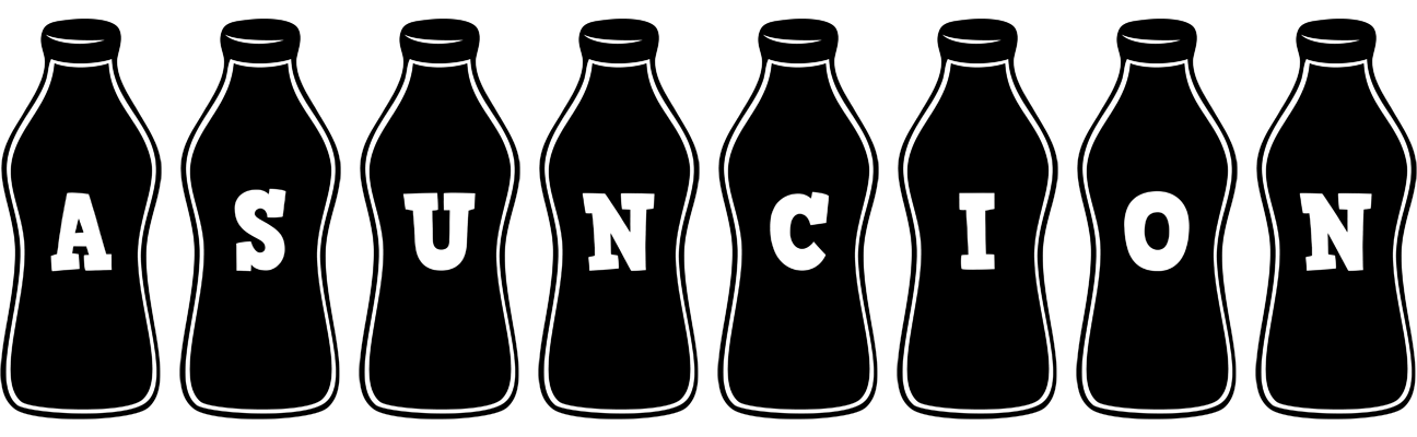 Asuncion bottle logo
