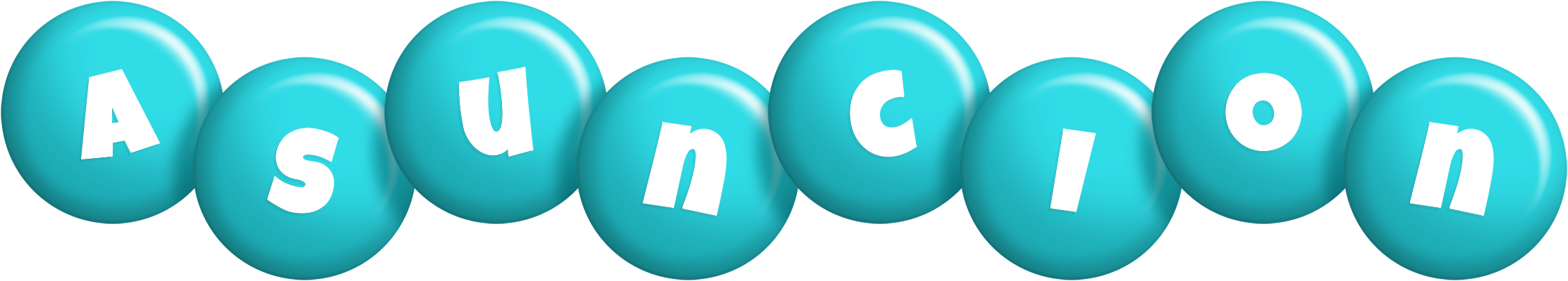 Asuncion candy-azur logo