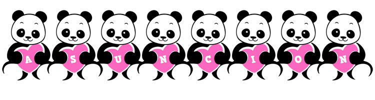 Asuncion love-panda logo