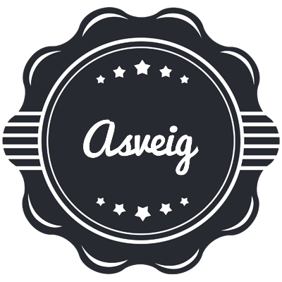 Asveig badge logo