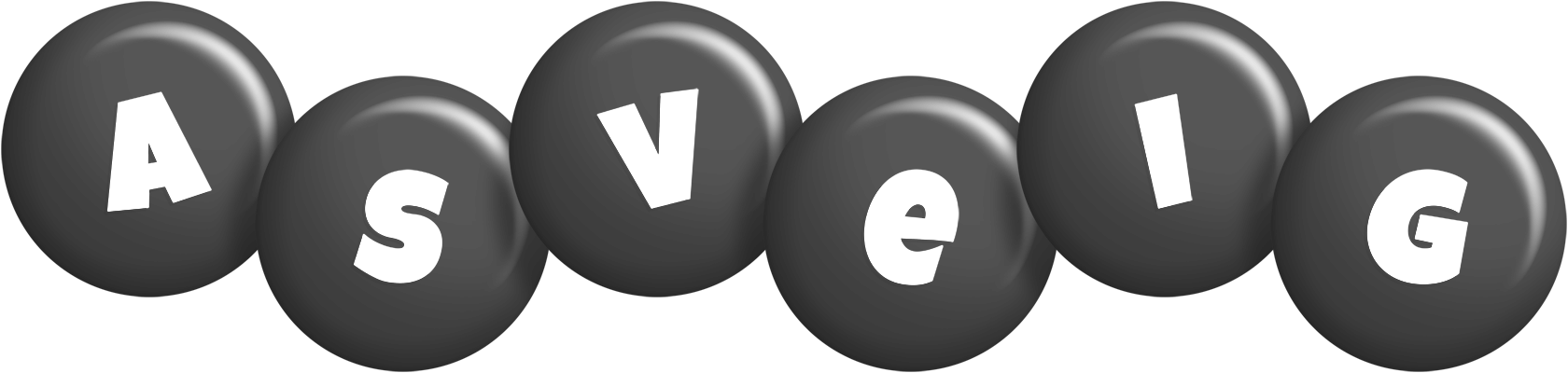 Asveig candy-black logo