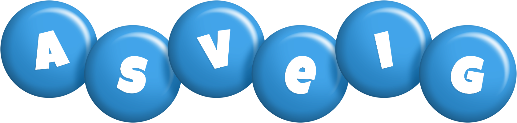 Asveig candy-blue logo