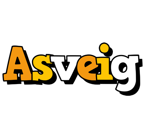 Asveig cartoon logo