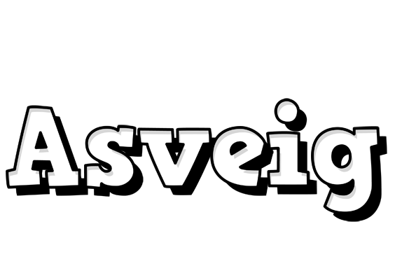 Asveig snowing logo