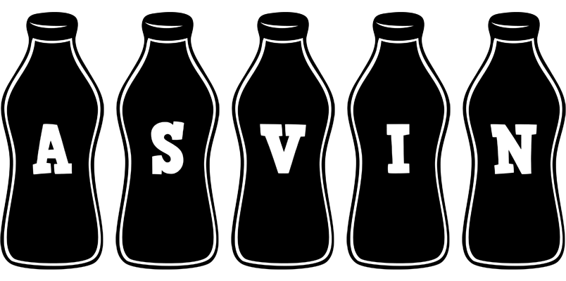 Asvin bottle logo