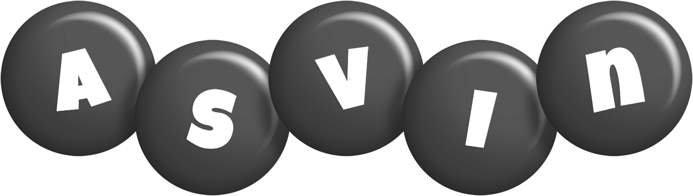 Asvin candy-black logo