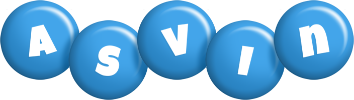 Asvin candy-blue logo