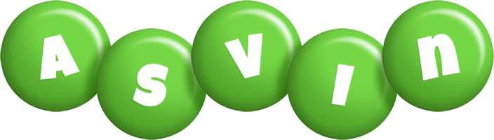 Asvin candy-green logo