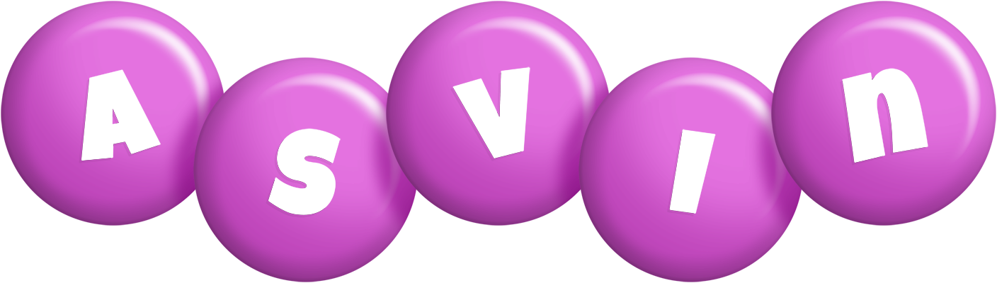 Asvin candy-purple logo