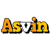 Asvin cartoon logo