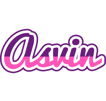 Asvin cheerful logo