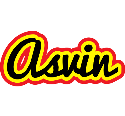 Asvin flaming logo