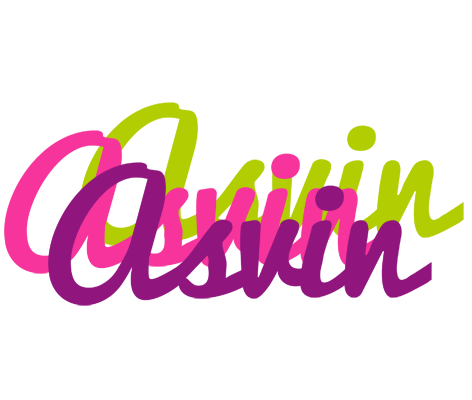 Asvin flowers logo