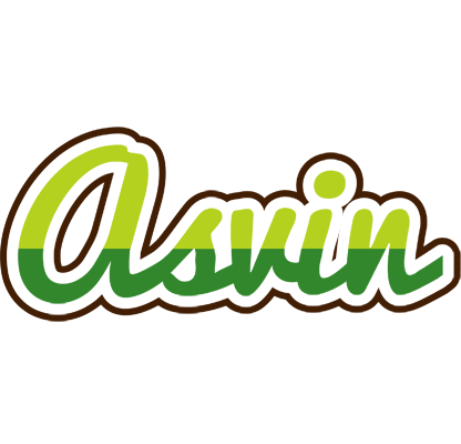 Asvin golfing logo