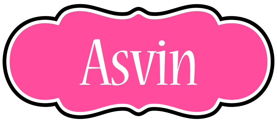 Asvin invitation logo