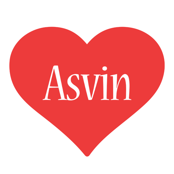 Asvin love logo