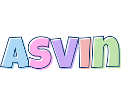 Asvin pastel logo