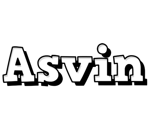 Asvin snowing logo