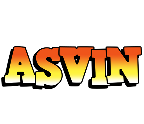 Asvin sunset logo