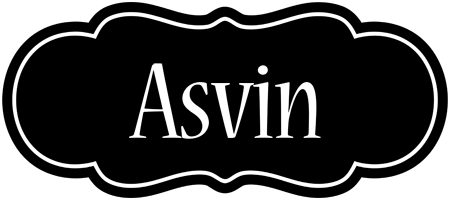 Asvin welcome logo