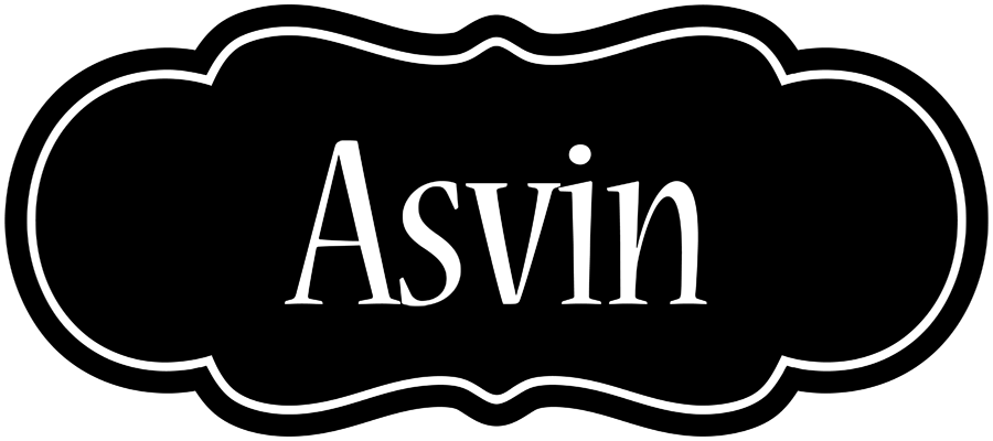 Asvin welcome logo