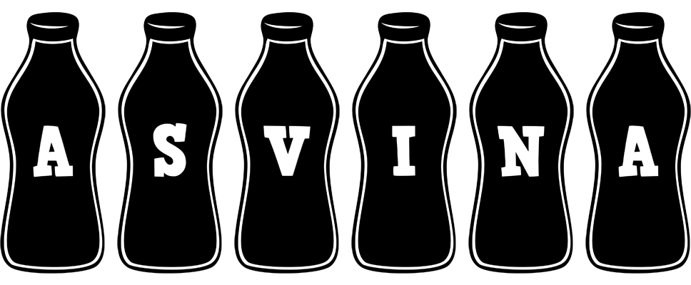 Asvina bottle logo
