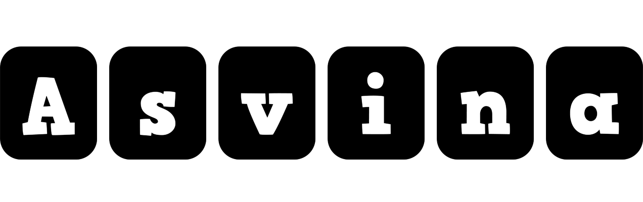 Asvina box logo
