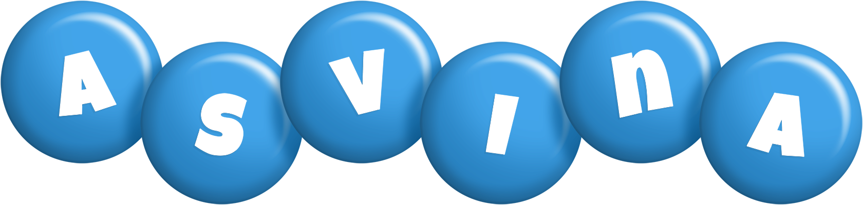 Asvina candy-blue logo