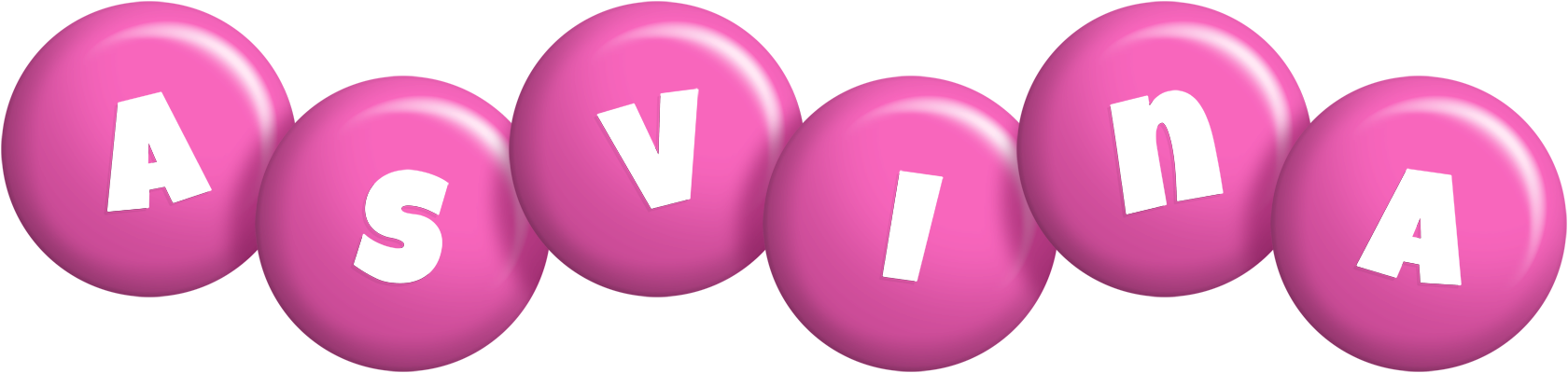 Asvina candy-pink logo