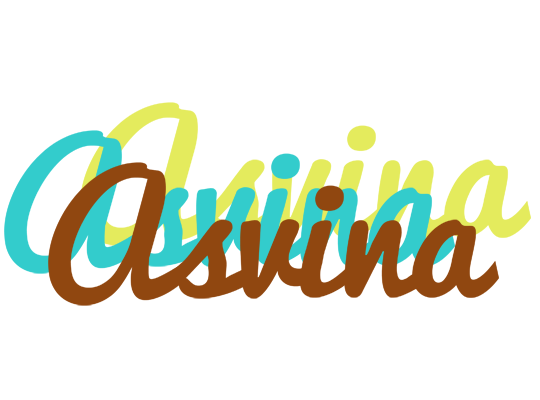Asvina cupcake logo