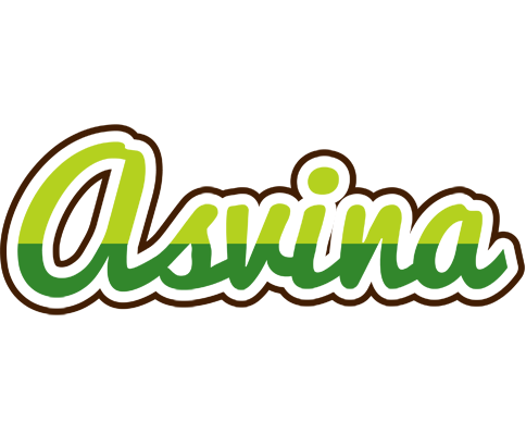 Asvina golfing logo