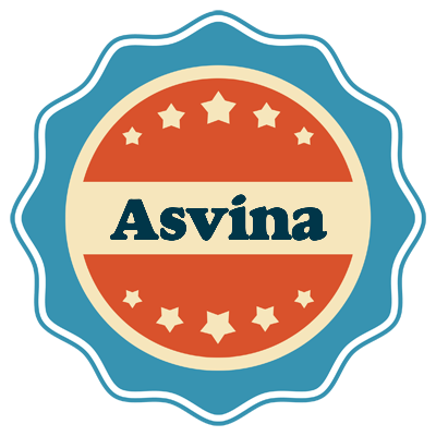 Asvina labels logo