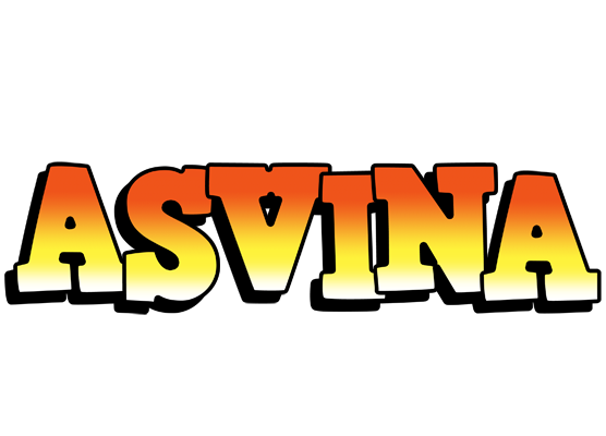 Asvina sunset logo