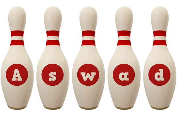 Aswad bowling-pin logo