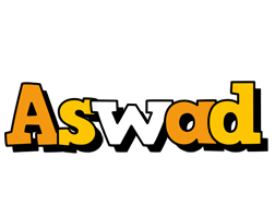 Aswad cartoon logo