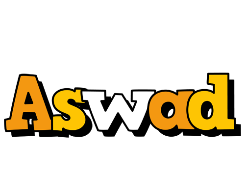 Aswad cartoon logo