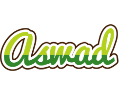 Aswad golfing logo