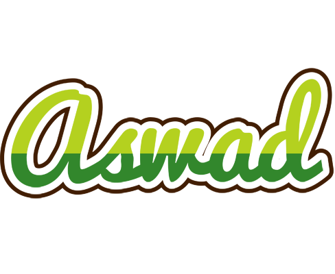 Aswad golfing logo