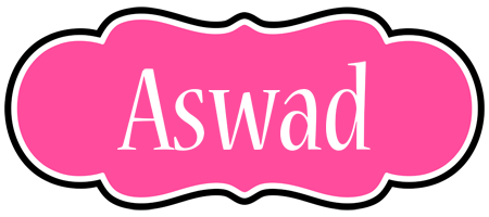 Aswad invitation logo