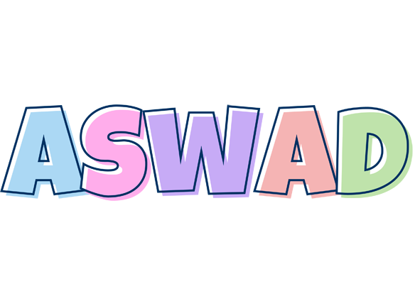 Aswad pastel logo
