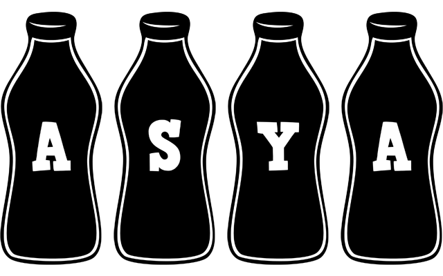 Asya bottle logo