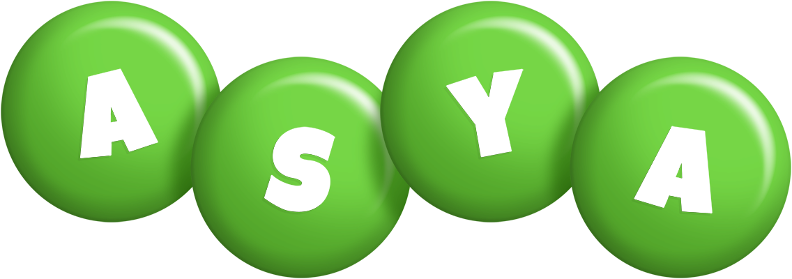 Asya candy-green logo