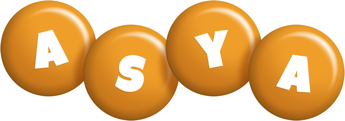 Asya candy-orange logo